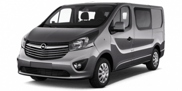 Passenger van hire - Van rental from 22,56 €